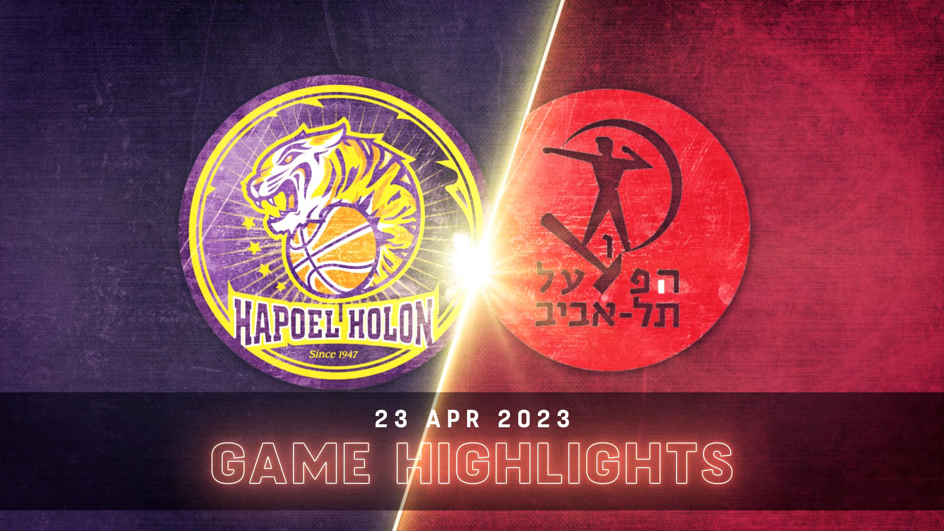 Hapoel ATSMON Holon vs. Hapoel Vegan Friendly Tel Aviv - Game Highlights