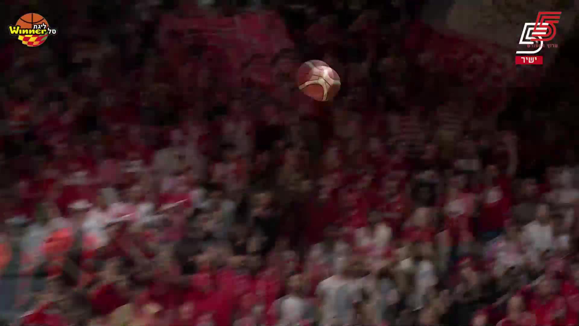 Ronnie Harrell Points in Ironi Hai Motors Ness Ziona vs. Hapoel Vegan Friendly Tel Aviv