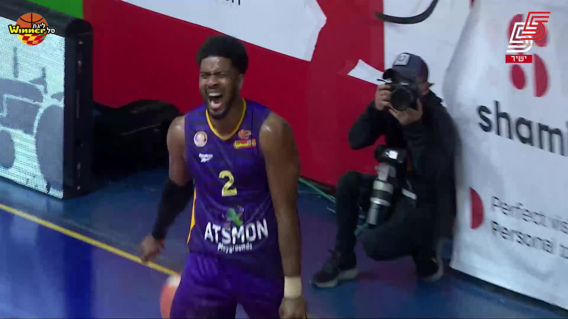 Shawn Dawson Points in Hapoel Nofar Galil Elion vs. Hapoel ATSMON Holon
