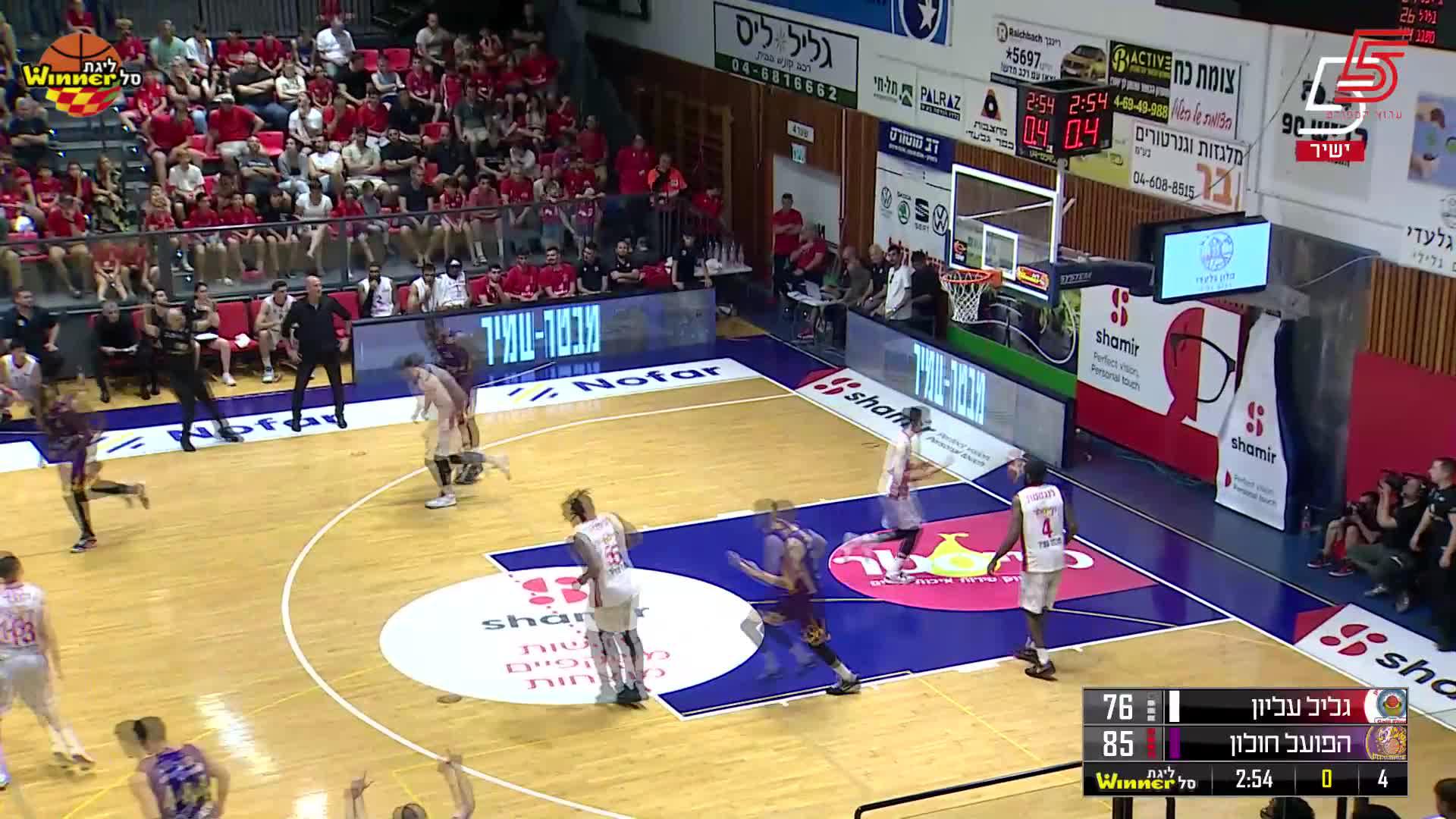 Joe Ragland Points in Hapoel Nofar Galil Elion vs. Hapoel ATSMON Holon