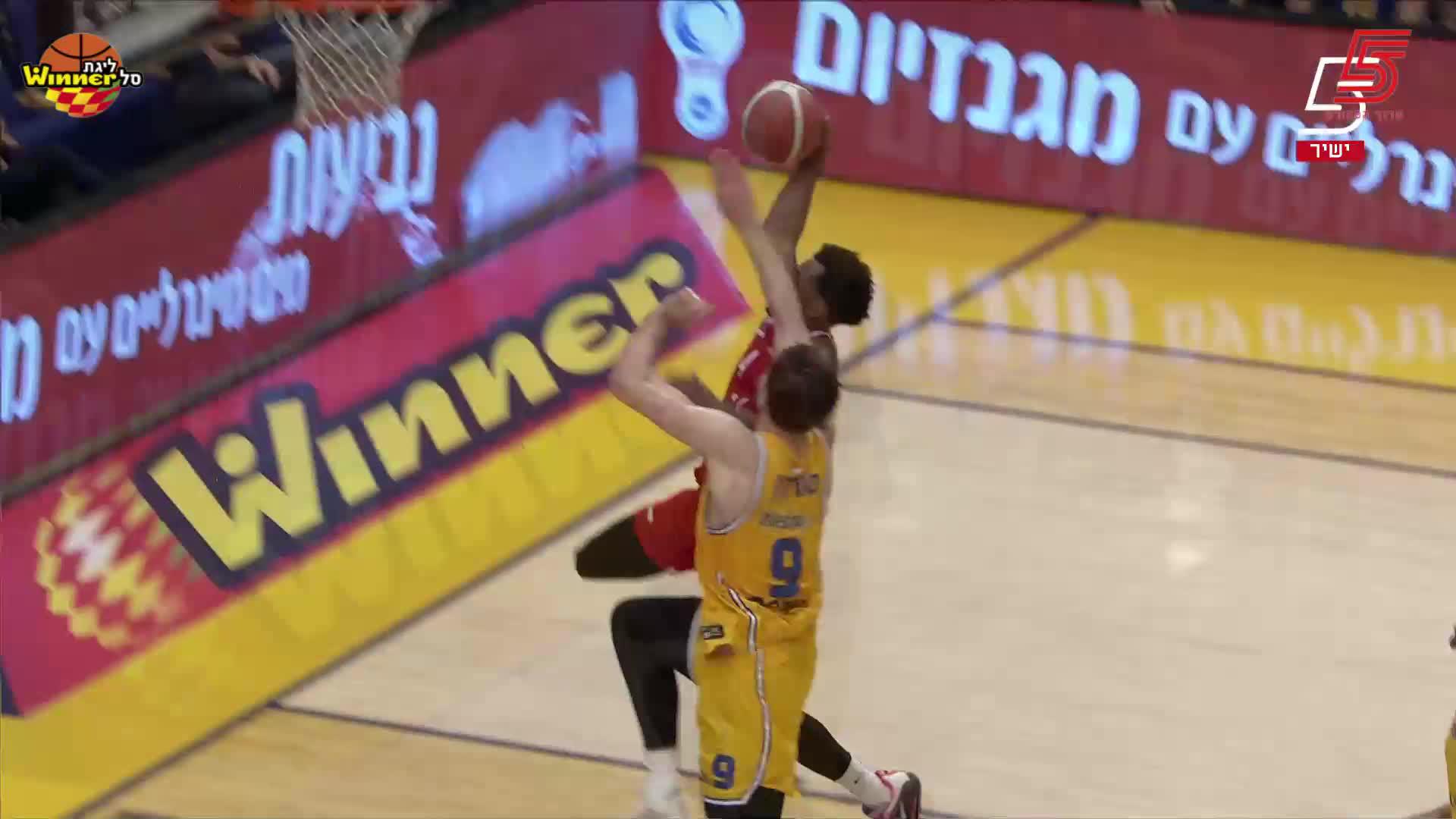 David Efiyani Points in Maccabi Playtika Tel Aviv vs. Hapoel Altshuler Shaham Be