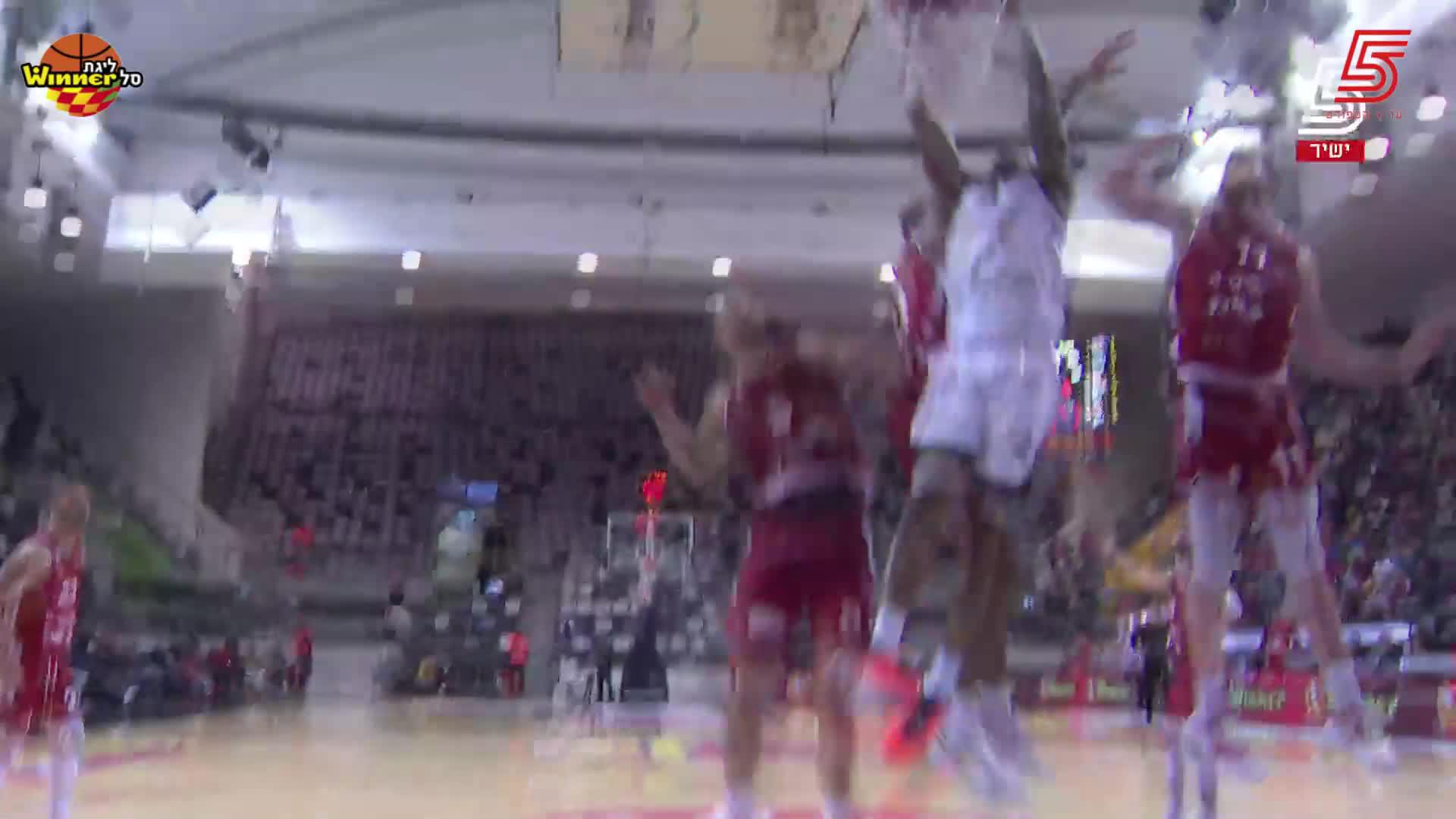 David Efiyani Points in Hapoel B-Cure Laser Haifa vs. Hapoel Altshuler Shaham Be