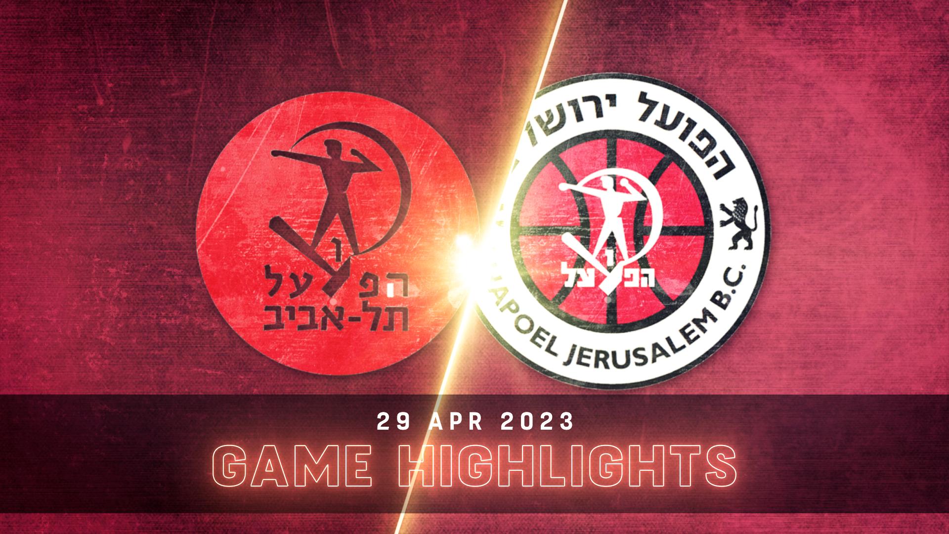 Hapoel Vegan Friendly Tel Aviv vs. Hapoel Bank Yahav Jerusalem - Game Highlights