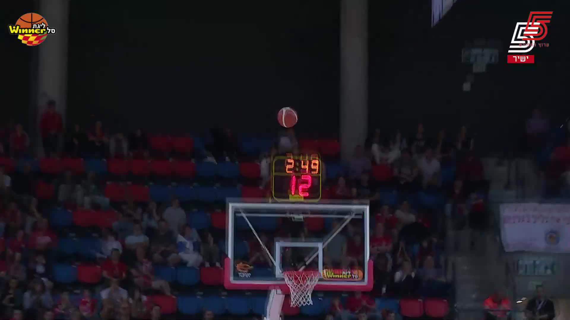 Jordan Mcrae Points in Hapoel Vegan Friendly Tel Aviv vs. Hapoel Nofar Galil Elion